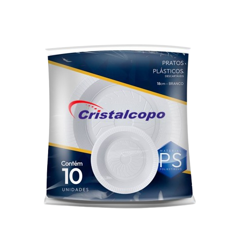 Prato Fundo Cristalcopo 18cm